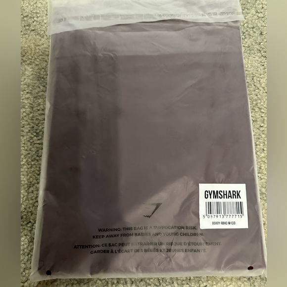 Gymshark Burgundy Midi Top - Picture 5 of 5